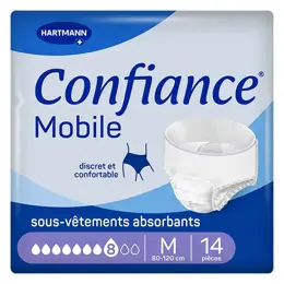 Hartmann Confiance Mobile Absorption 8 Gouttes - Taille M - 14 sous-vêtements