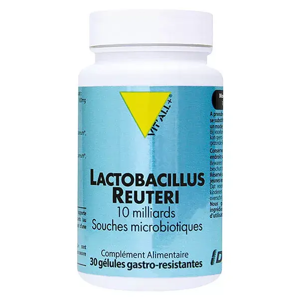 Vit'all+ Lactobacillus Reuteri 30 gélules gastro-résistantes