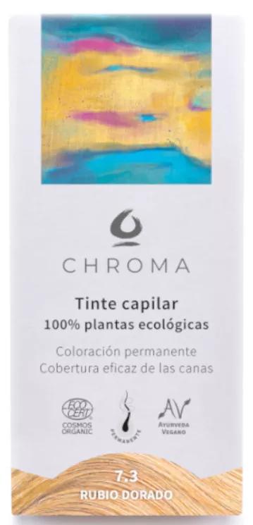 Chroma Natural Louro Dourado Tintura para Cabelo 7.3 500 gr