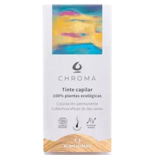 Chroma Natural Tintura de Cabelo Louro Dourado 7.3 500 gr