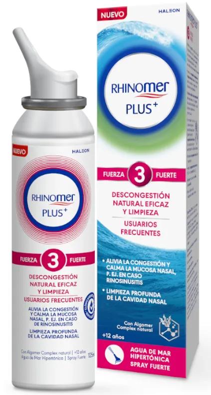 Rhinomer Plus+ Force 3 utilisateurs fréquents +12 ans 125 ml