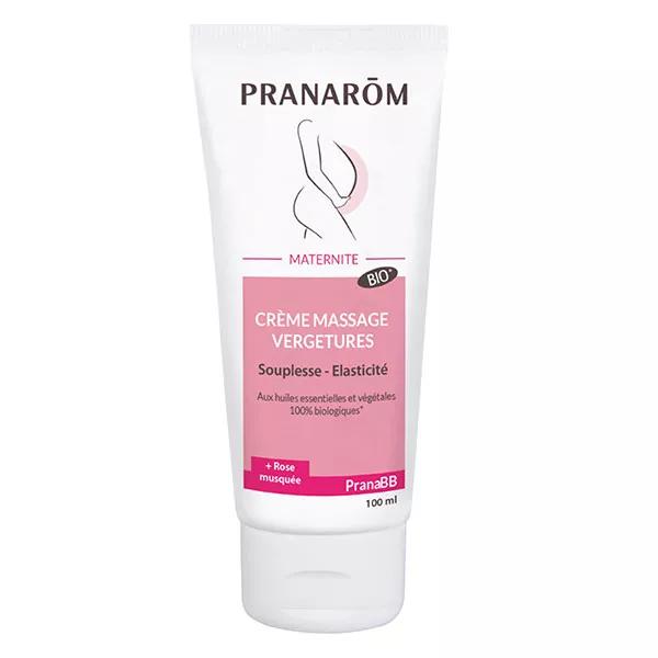 Pranarom PranaBb Maternité Crème Massage Vergetures Bio 100ml