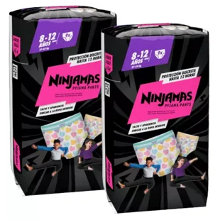 Dodot Diapers Panty Ninjamas Carry Pack Heart T8 2x9 units