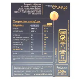 Protifast Entremet Hyperprotéiné Orange 7 sachets