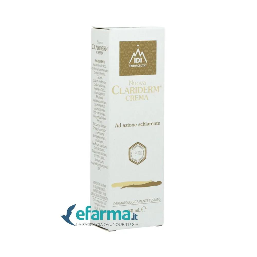 Clariderm Nuova Crema Schiarente Antimacchie 30 Ml