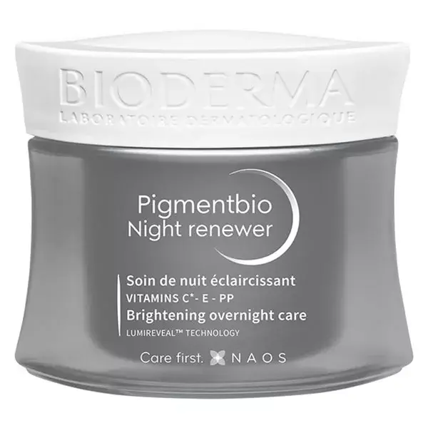Pigmentbio Night Renewer, crème de nuit anti taches