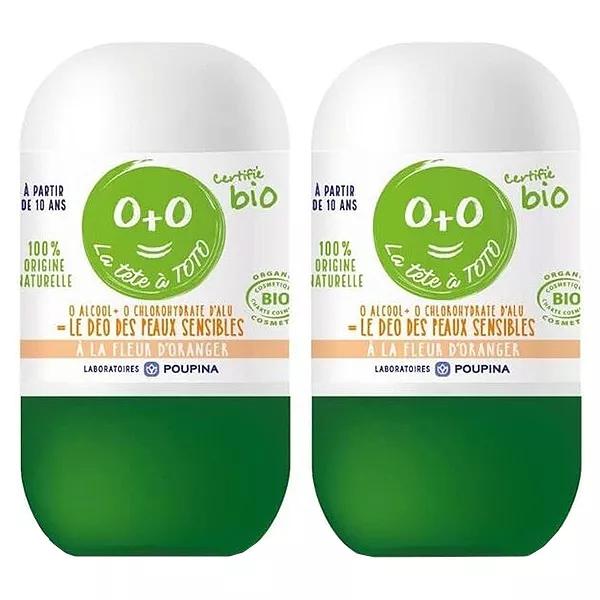 Poupina Child Care Desodorante Bio Azahar Set de 2 x 50 ml