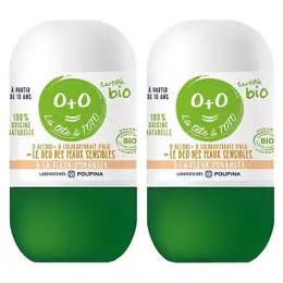 Poupina Soins Enfant Déodorant Fleur d'Oranger Bio Lot de 2 x 50ml