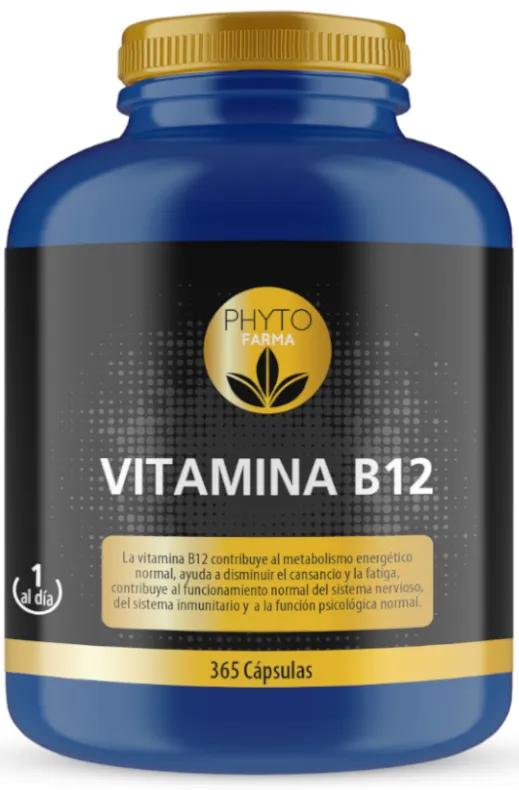 Phytofarma Vitamine B12 210 mg 365 gélules