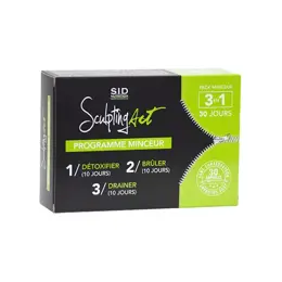 SID Nutrition Sculpting Act Programme Minceur 30 ampoules