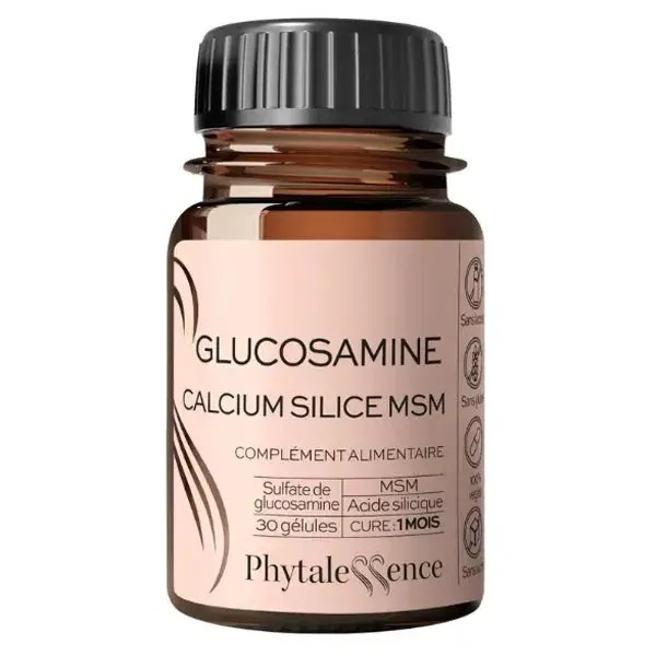Phytalessence Glucosamine Calcium Silice 30 gélules