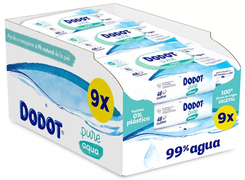 Dodot Aqua Pure Lingettes 432Uds