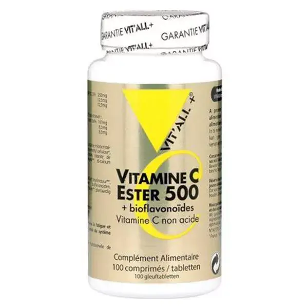 Vit'all+ Vitamine C Ester 500 100 comprimés sécables