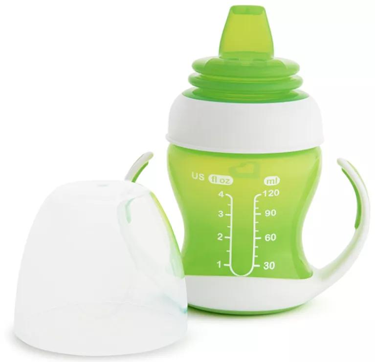 Munchkin Gentle Taza de Transición Verde 120 ml