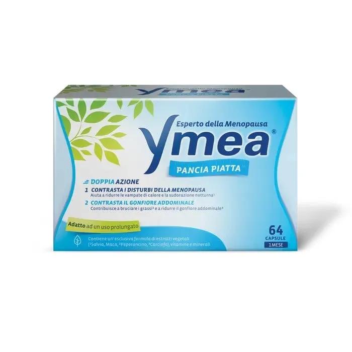 Ymea Pancia Piatta Integratore Menopausa e Controllo Peso 64 Capsule