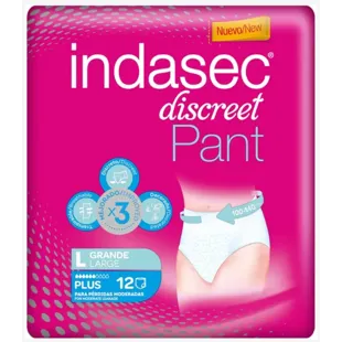 Indasec Pant Plus T/G 12 Einheiten