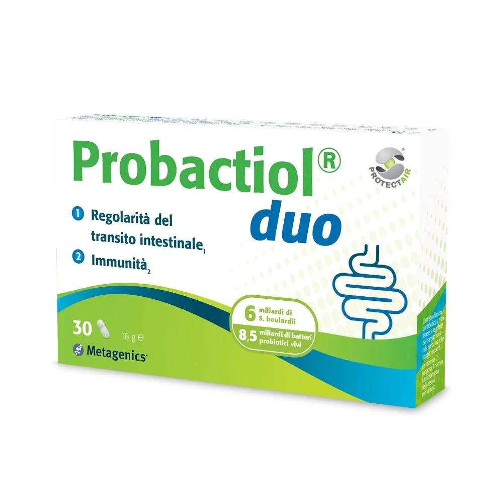 Probactiol Duo Integratore Di Fermenti Lattici 30 Capsule