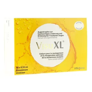 VisuXL Collyre sec 30 unités x 0,33 ml