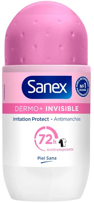 Sanex Dermo Déodorant Invisible Roll-On 50 ml