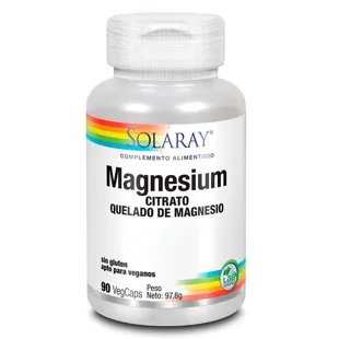 Solaray Magnesium 90 Vegetable Capsules