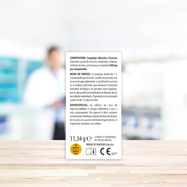 Aboca Aliviolas Fisiolax Constipation 27 Tablets