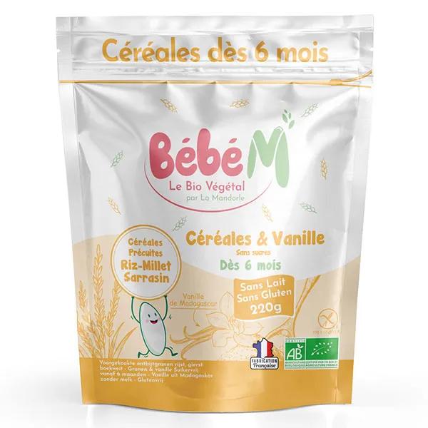 Bébé M Mes 4 Céréales Infantiles +4m Preparado de Cereales Ecológicos 220g