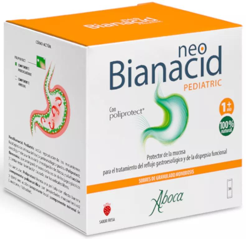Aboca Neobianacid Pediatrisch maagzuur en reflux 36 enveloppen