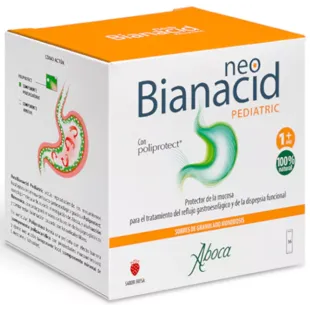Aboca Neobianacid Brûlures d&#39;estomac et reflux pédiatriques 36 enveloppes