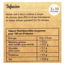 Nat & Form Tisane Thym Bio 100g