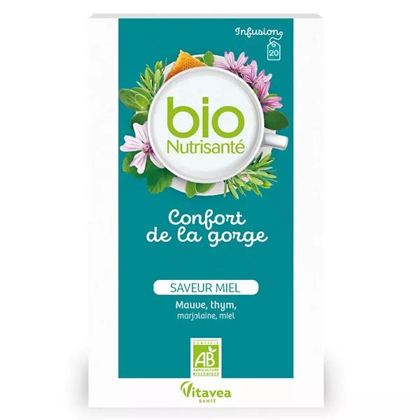 Nutrisanté infusione Bio comfort delle bustine gola 20