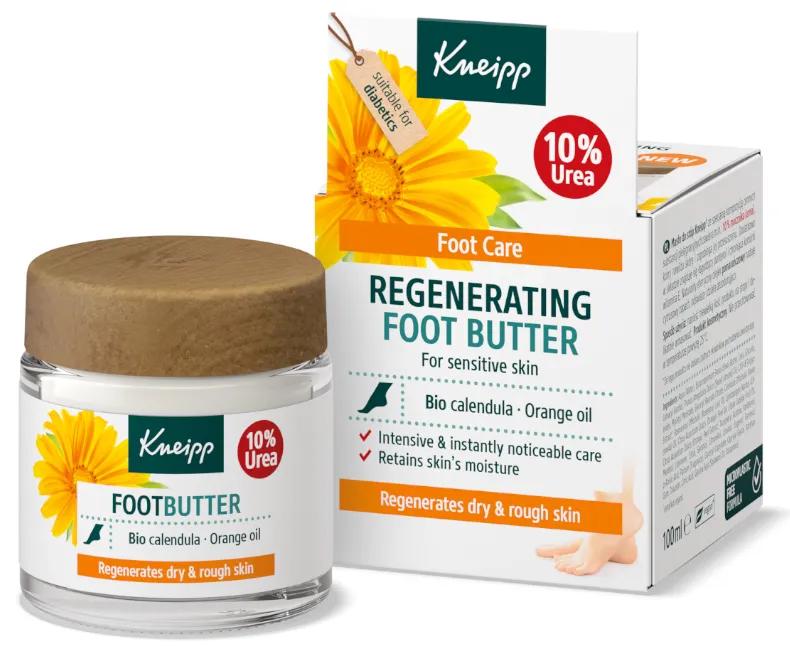 Kneipp Footbutter Balsamo Piedi Urea, Calendula e Arancia 100 ml