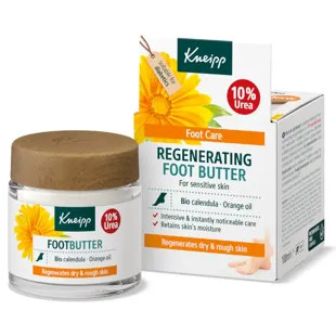 Kneipp Footbutter Foot Bálsamo Uréia, Calêndula e Laranja 100 ml