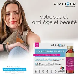 Granions Collagène Beauté+ -  Collagène marin de type I hydrolysé - 8 Shots