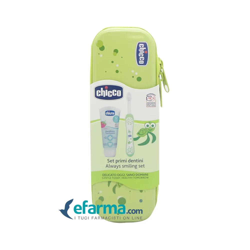 Chicco Set Primi Dentini Verde +12m