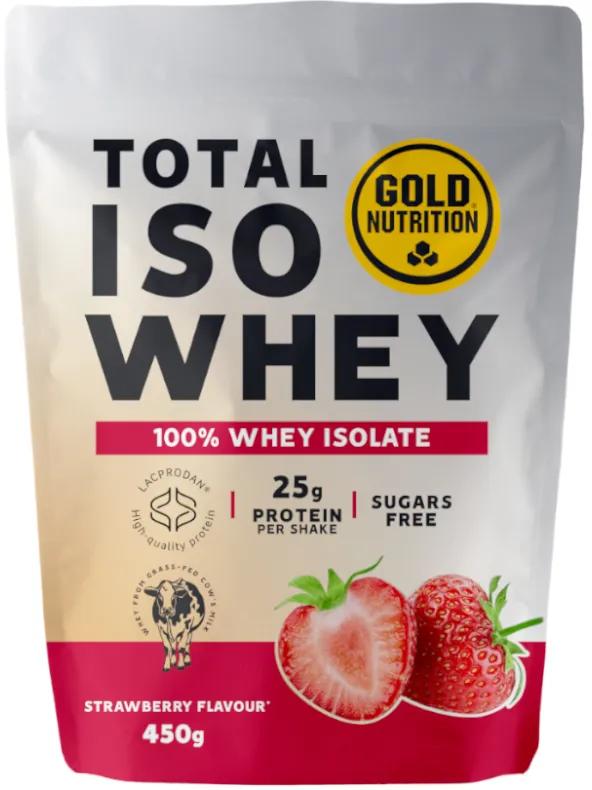 GoldNutrition Total Iso Whey Strawberry 450 gr