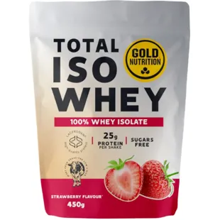 GoldNutrition Total Iso Whey Erdbeere 450 gr