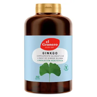 El Granero Integral Plus Ginkgo Biloba 510 mg 250 Cápsulas