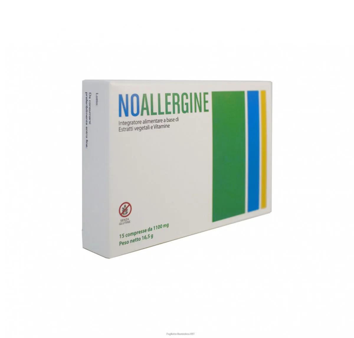 Noallergine Integratore Di Estratti Vegetali 15 Compresse