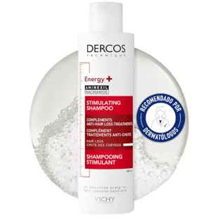 Vichy Dercos Technique Champú Estimulante Energy+ Combate la Caída 200 ml