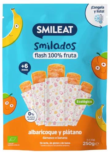 Smileat Smilado Abrikoos en Banaan ECO +6m 5x50 gr
