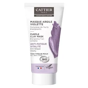 Cattier Argilla Violetta Maschera Complesso di Frutti Energizzante Bio 30ml