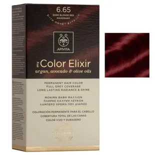 Apivita Dye My Color Elixir N665 Loiro Mogno Escuro