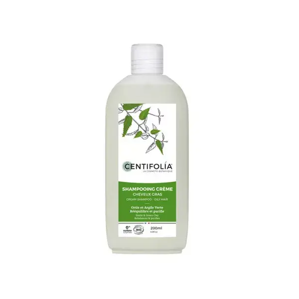 Centifolia Shampoo Crema Capelli Grassi Ortica Argilla Verde 200ml