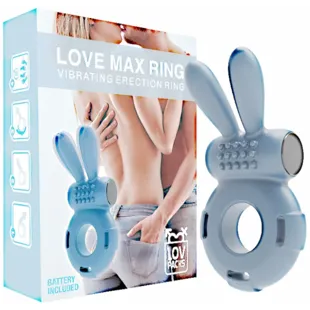 LOVPACKS Love Max Ring Vibrating Ring for Him and Her Blue