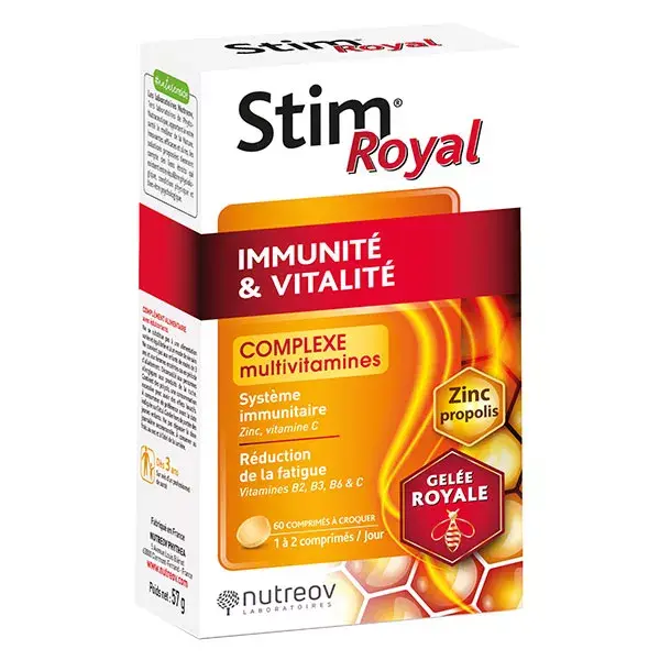 Nutreov Stim Royal Immunité & Vitalité 60 comprimés