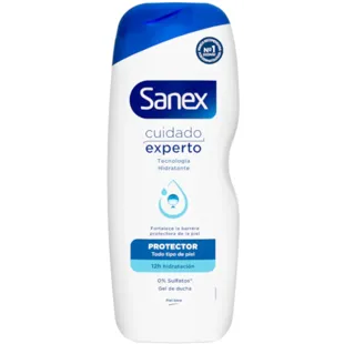 Sanex Cuidado Experto Protector Gel de Ducha Hidratante 600 ml