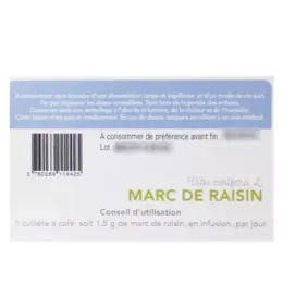 L'Herbôthicaire Tisane Marc de Raisin Bio 100g