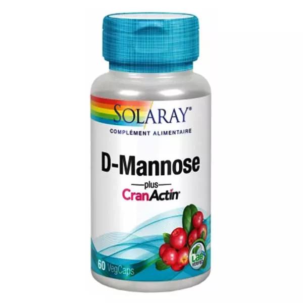 Solaray D Manosa de Arçandano comprimidos vegetales