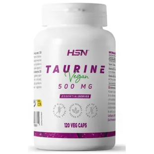 HSN L-Taurine 500mg - 120 Vegetable Capsules