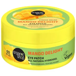 Organic Shop Anti-Stress Eye Patches Mango Delight 60 units